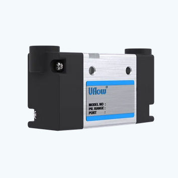 Distribuidor neumático de cajón - DCS-AC series - UFLOW AUTOMATION - de control asistido / de 3/2 vías / compacto