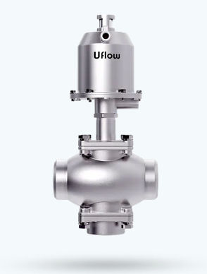 Válvula neumática - TCP-8Z - UFLOW AUTOMATION - para agua / para aceite / para productos químicos
