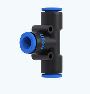 Racor neumático - V0-25 series - UFLOW AUTOMATION - push-in / en T / de plástico