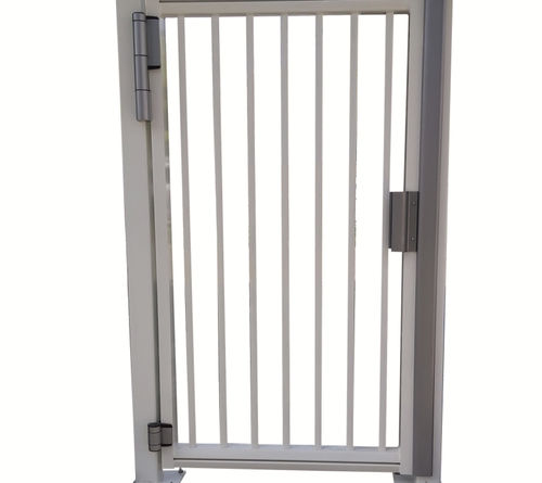 Portón pivotante - PIVALU PMR - TGO - peatonal / manual / automático