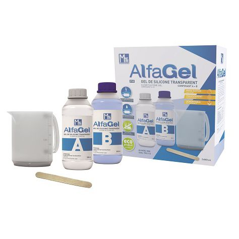 Gel silicona - ALFAGEL - MECATRACTION - para la electrónica / bicomponente