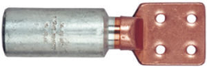 Terminal sin soldadura de compresión - C-AU series - MECATRACTION - tubular / sin aislamiento eléctrico / bimetálico