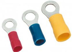 Terminal sin soldadura con ollao - B100N series  - MECATRACTION - tubular / aislado / de cobre
