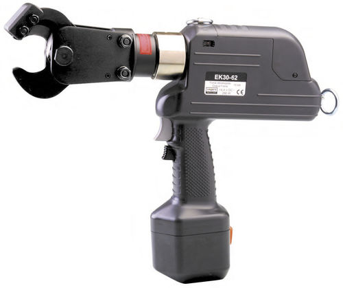 Cortacables hidráulico - EK 30-63 series  - MECATRACTION - con batería / de perno