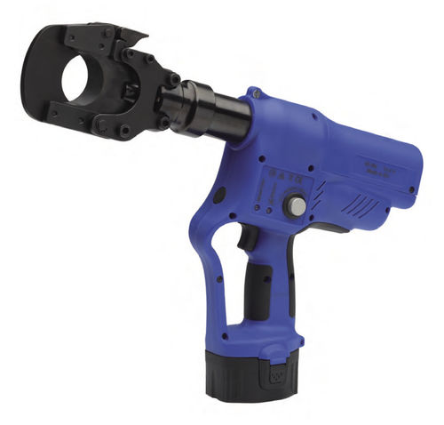 Cortacables hidráulico - EA 50-600 KCM  - MECATRACTION - con batería / de guillotina