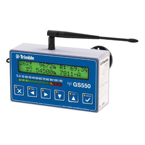 Indicador de carga - GS550 - Trimble - LED / para montaje sobre panel / USB