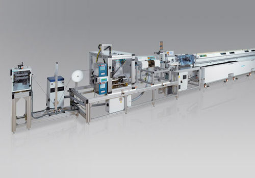Línea de ensamblaje totalmente automática - Metzner Maschinenbau GmbH - de marcado / para soluciones de corte / para unidades de sensores