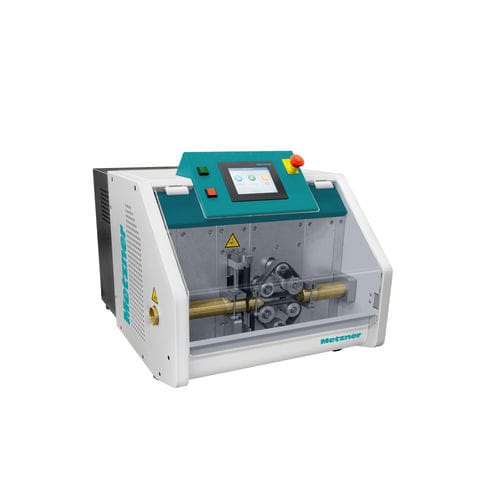 Máquina de corte de hoja rotativa - CT 4000 Series - Metzner Maschinenbau GmbH - para metal / de tubos corrugados / con control manual
