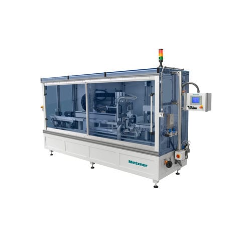 Máquina de corte de hoja rotativa - TCM - Metzner Maschinenbau GmbH - para material plástico / de perfiles / controlada por PLC