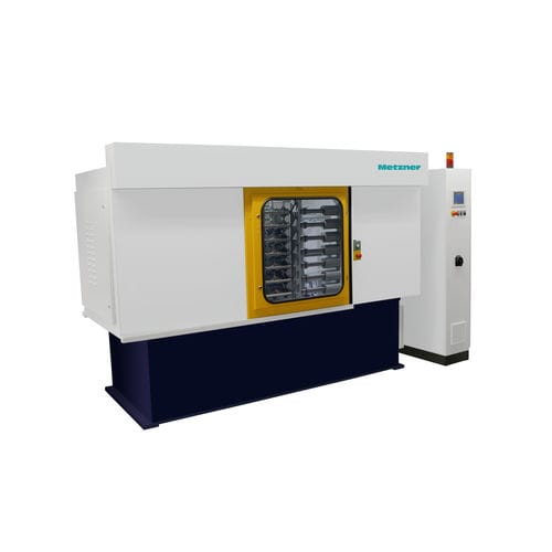 Máquina de corte de cuchilla - SR Series - Metzner Maschinenbau GmbH - para material plástico / para juntas de estanqueidad / controlada por PLC