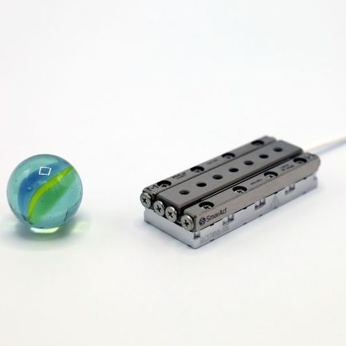 Platina de posicionamiento lineal - SLC-1740 - SmarAct GmbH - piezoeléctrica / 1 eje / en lazo cerrado