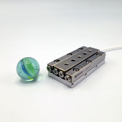 Platina de posicionamiento lineal - SLC-2445 - SmarAct GmbH - piezoeléctrica / 1 eje / de alta precisión