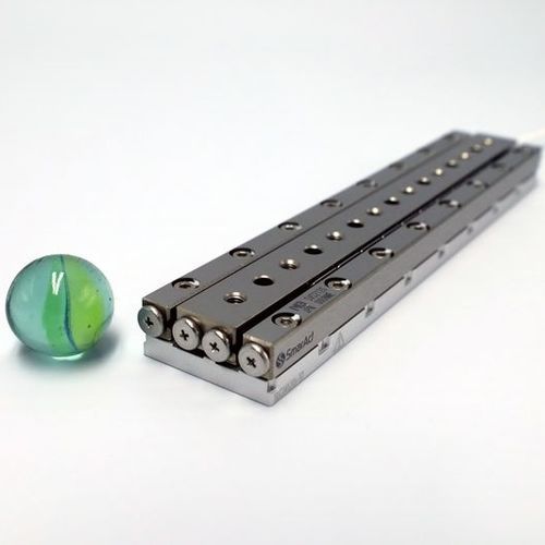 Platina de posicionamiento lineal - SLC-24120 - SmarAct GmbH - piezoeléctrica / 1 eje / de alta precisión