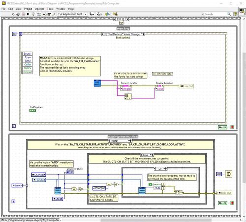 Software de desarollo - SmarAct GmbH - de programación / de mando / de posicionamiento