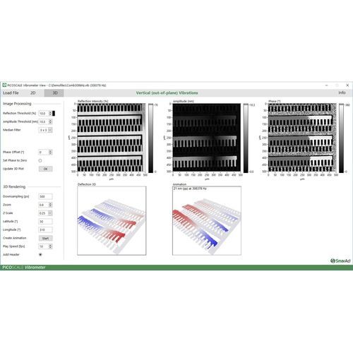 Software de mando - SmarAct GmbH - análisis de datos / de interfaz / de visualización