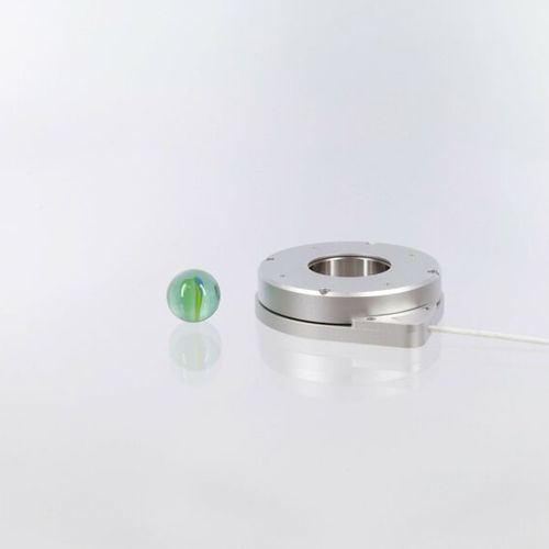 Platina de posicionamiento rotativa - SR-5714 - SmarAct GmbH - aluminio / compatible de vacío / en lazo cerrado