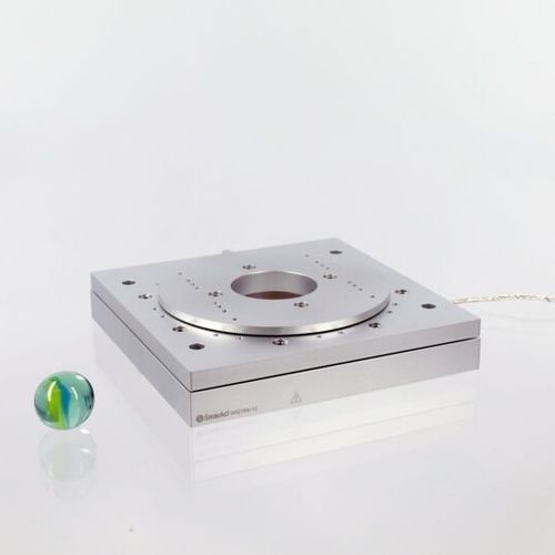 Platina de posicionamiento rotativa - SR-9219 - SmarAct GmbH - en lazo cerrado / aluminio / en lazo abierto