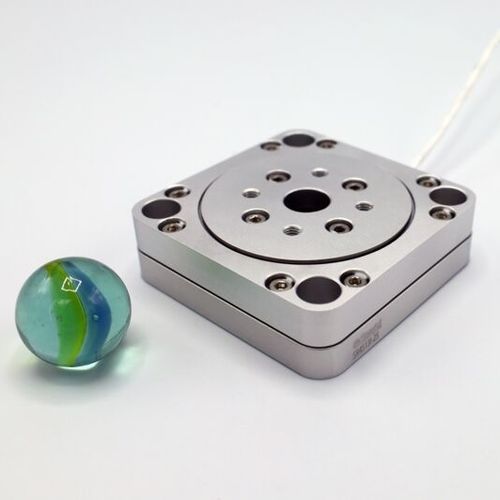 Platina de posicionamiento rotativa - SR-4513 - SmarAct GmbH - en lazo cerrado / compatible de vacío / de acero inoxidable