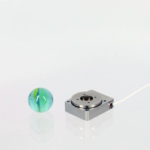 Platina de posicionamiento rotativa - SR-1908 - SmarAct GmbH - en lazo cerrado / compacta / de acero inoxidable