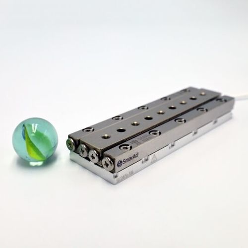 Platina de posicionamiento lineal - SLC-2475 - SmarAct GmbH - piezoeléctrica / 1 eje / de alta precisión