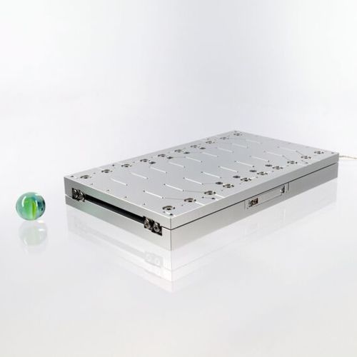 Platina de posicionamiento lineal - CLS-92152 - SmarAct GmbH - piezoeléctrica / aluminio / compatible de vacío