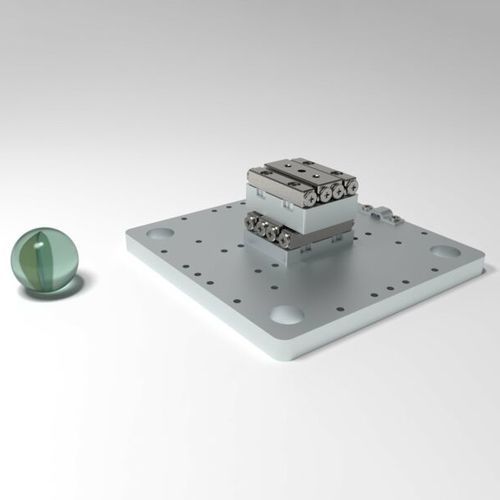 Platina de posicionamiento en miniatura - XY-SLC17:22 - SmarAct GmbH - lineal / 2 ejes / en lazo cerrado