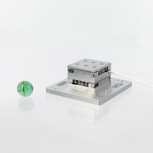 Platina de posicionamiento lineal - XY-CLS32:32 - SmarAct GmbH - 2 ejes / en lazo cerrado / modular