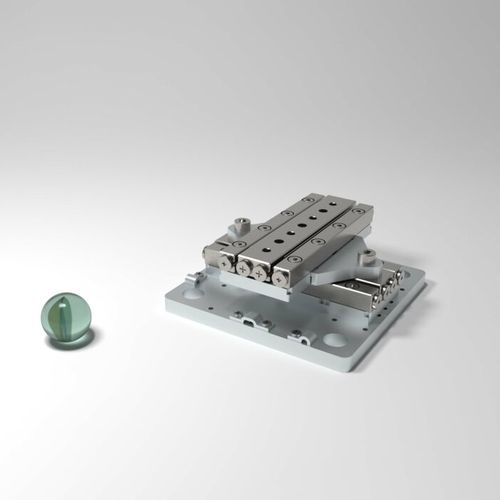 Platina de posicionamiento lineal - XY-SLC24:60 - SmarAct GmbH - 2 ejes / en lazo cerrado / modular