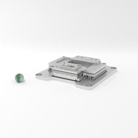 Platina de nanoposicionamiento lineal - SOM-MS-5050 - SmarAct GmbH - 2 ejes / en lazo cerrado / para microscopio
