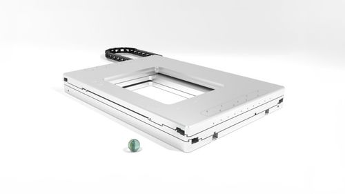 Platina de nanoposicionamiento lineal - SOM-MS-180150M - SmarAct GmbH - de accionamiento electromagnético / 2 ejes / en lazo cerrado