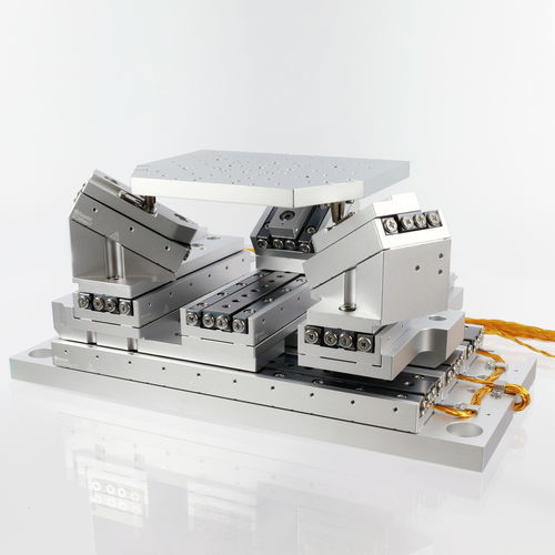 Sistema de nanoposicionamiento multiaxial - SMARPOD P-SLC-24 - SmarAct GmbH - hexápodo / lineal / horizontal