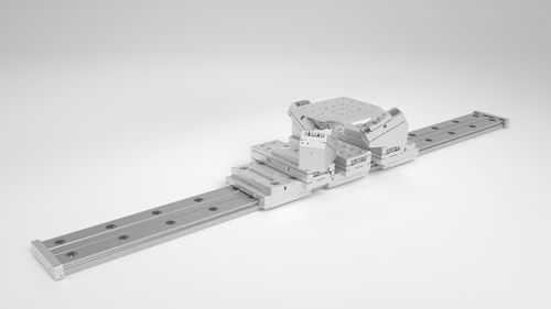Sistema de nanoposicionamiento multiaxial - SMARPOD P-CLL-CLS - SmarAct GmbH - hexápodo / lineal / rotativo