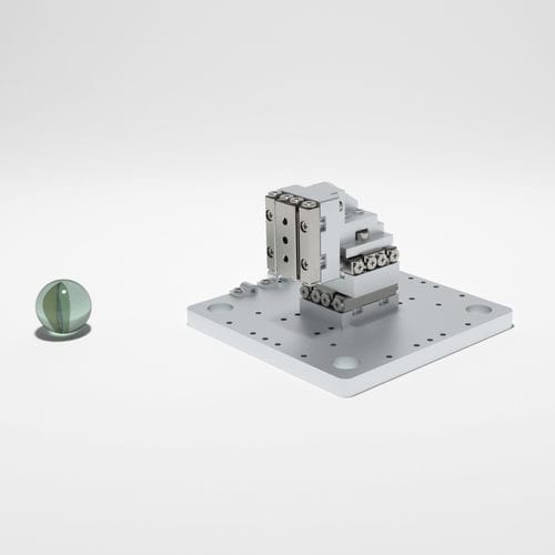 Platina de posicionamiento XYZ - SLC17:22 - SmarAct GmbH - 3 ejes / en lazo cerrado / modular