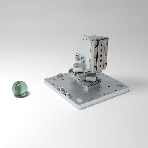 Platina de posicionamiento XYZ - SLC17:30 - SmarAct GmbH - 3 ejes / en lazo cerrado / modular