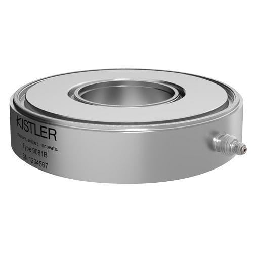 Celda de carga piezoeléctrica - 9081B - Kistler - de tracción compresión / de anillo / de un eje
