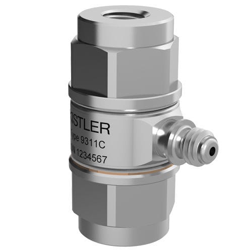 Célula de carga piezoeléctrica - 9311C - Kistler - de tracción compresión / de anillo / de un eje