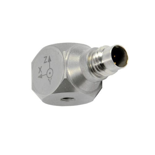 Acelerómetro IEPE - 8763B100AB - Kistler - triaxial / piezoeléctrico / en miniatura