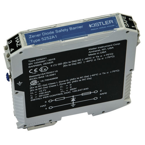 Barrera Zener ATEX - 5252A2 - Kistler - IEC / para cadena