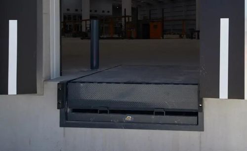 Rampa de carga para camión - MANUSA - fija / estacionaria / con control hidráulico