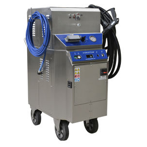 Limpiadora de vapor trifásica - STEAMBIO 30000 - IBL Specifik - móvil / de vapor seco / para altas cargas