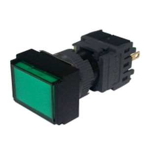 Botón pulsador con cabeza fungiforme - 41 series - Werner Electric GmbH - compacto / no luminoso / de corte