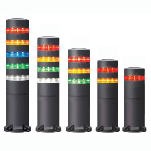 Columna de señalización de flash intermitente - 31 Series - Werner Electric GmbH - LED / de incandescencia / de 3 colores