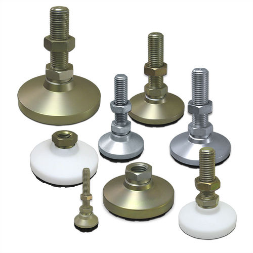 Pie de máquina - Level-It™ - S&W Manufacturing - de acero inoxidable / de acero / de nivelación