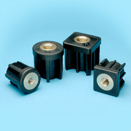 Inserto roscado - TE series - S&W Manufacturing - de latón / de nailon / redondo