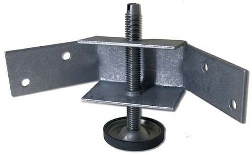 Pie para mueble - SW-RACS-8A - S&W Manufacturing - de acero / de nivelación / de rótula