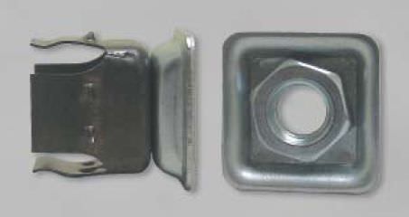 Inserto roscado - SW-1301xx series - S&W Manufacturing - de acero zincado / cuadrado / para extremos de tubos