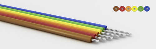 Cable eléctrico de alimentación - UL Style 2651 AWG 28 - MediKabel GmbH - aislado / de cinta / plano