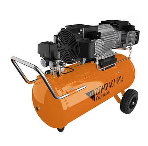 Compresor de pistón - EK480/100 - GENTILIN SRL - de aire / con motor eléctrico / con ruedas