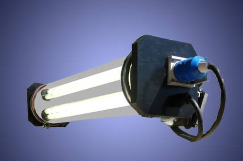 Fuente luminosa fluorescente - LT 2x80FC - Lumiair - blanca / con reflector