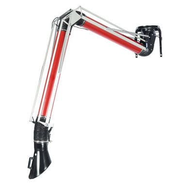 Brazo de extracción para techo - EP series - Airbravo Srl - de pared / flexible / rígido